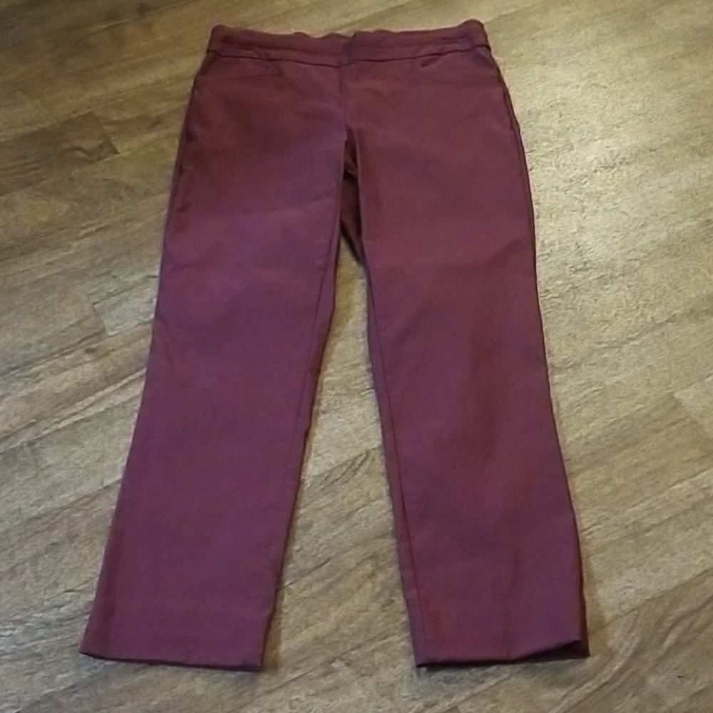 Apt. 9 Deep Red Trousers